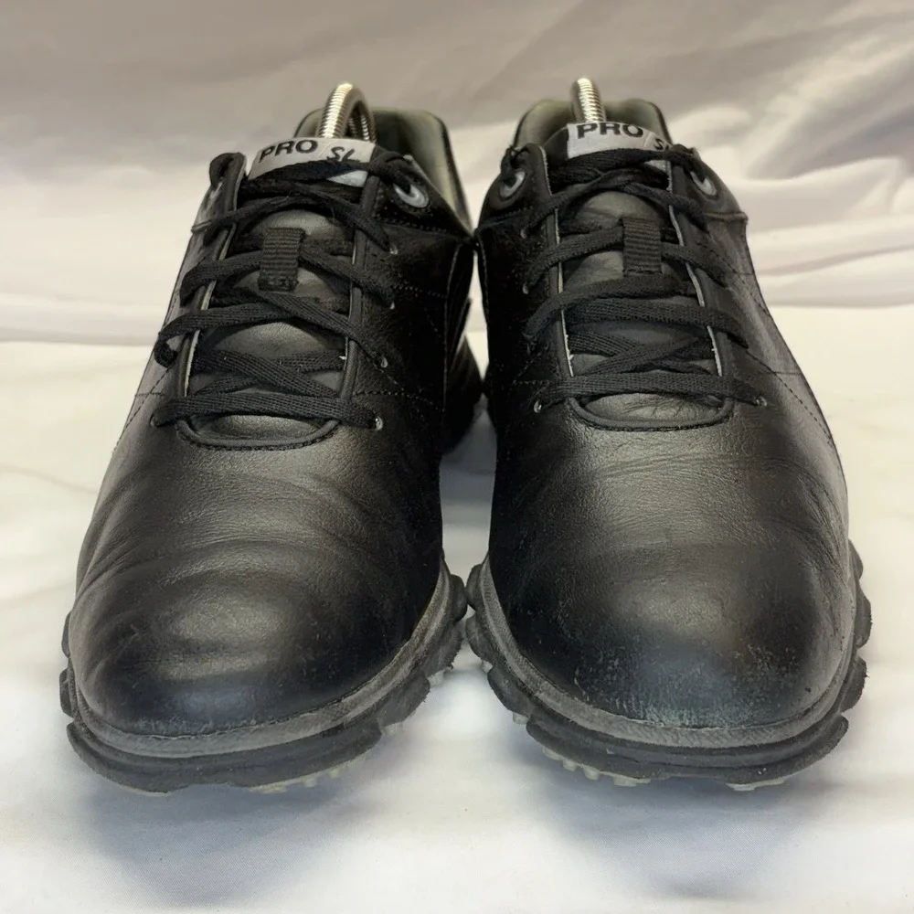 Foot Joy‎ PRO SL Black Soft Spikes Golf Shoes Men's US Size 10 W 53273